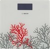 Напольные весы BOSCH PPW3301, до 180кг, цвет: белый/рисунок