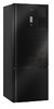 Холодильник VESTFROST VF 566 ESBL, двухкамерный, черное стекло