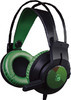 Наушники с микрофоном A4 Bloody J450, мониторы, черный / зеленый