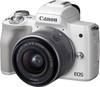 Фотоаппарат CANON EOS M50 kit ( 15-45 IS STM), белый [2681c012]