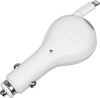 Автомобильное зарядное устройство WIIIX CH-U2-3W, USB, 8-pin Lightning (Apple), 2.1A, белый