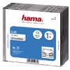 Коробка HAMA H-51275, 10шт., прозрачный+черный [00051275]