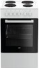 Электрическая плита BEKO FSS56000W, эмаль, белый