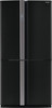Холодильник SHARP SJ-FP97VBK, трехкамерный, черный