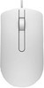 Мышь DELL MS116 оптическая проводная USB, белый [570-aaip]