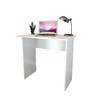Стол компьютерный МАСТЕР Уно, ЛДСП, белый Master