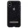 Чехол (клип-кейс) Spigen Crystal Hybrid Glitter, для Apple iPhone X, серый [057cs22148] Noname