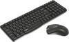 Комплект (клавиатура+мышь) RAPOO X1800, USB, беспроводной, черный [11566]