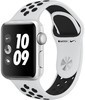 Смарт-часы APPLE Watch Series 3 Nike+, 38мм, серебристый / платиновый [mqkx2ru/a]