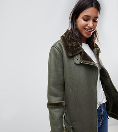 Куртка-авиатор ASOS DESIGN - Зеленый