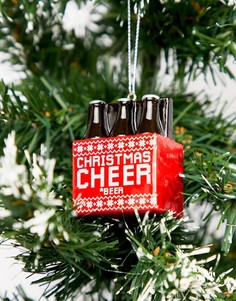 Новогоднее украшение в виде упаковки пива Typo - Мульти