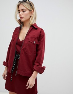 Джинсовая куртка Kubban - Красный