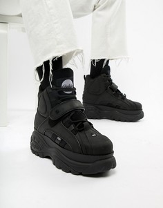 Черные кроссовки на толстой подошве Buffalo Classic - Черный