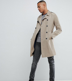 Светло-бежевый водонепроницаемый тренч ASOS DESIGN Tall - Светло-бежевый