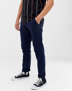 Темно-синие чиносы слим Esprit - Темно-синий