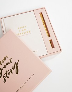 Дневник и ручка Kikki.K Gratitude - Мульти