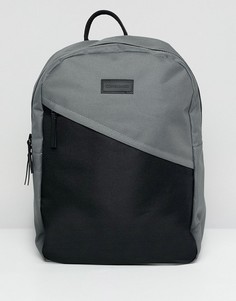 Рюкзак с диагональным карманом Consigned - Черный