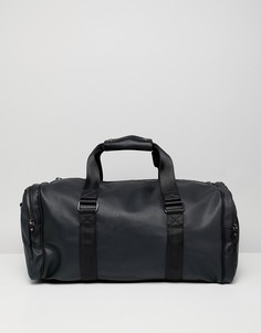 Черная сумка из искусственной кожи с карманами River Island - Черный