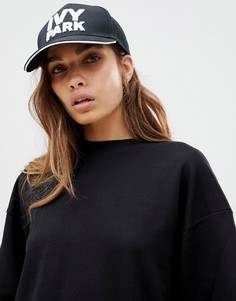 Черная бейсболка с логотипом Ivy Park - Черный