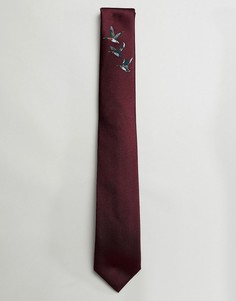 Шелковый галстук Ben Sherman - Красный
