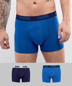 2 боксеров (темно-синие/др.) Puma 521015001420 - Темно-синий
