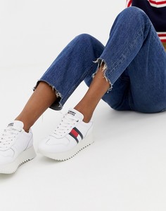 Высокие кроссовки Tommy Jeans - Белый