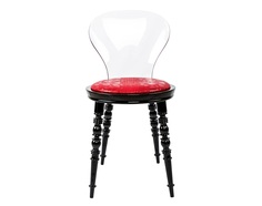 Стул «премьер comodo rouge» (object desire) красный 40.0x81.0x40.0 см.