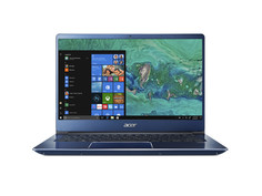 Ноутбук Acer Swift SF314-54G-84H2 NX.GYJER.001 Blue (Intel Core i7-8550U 1.8 GHz/8192Mb/512Gb SSD/No ODD/nVidia GeForce MX150 2048Mb/Wi-Fi/Cam/14.0/1920x1080/Windows 10 64-bit)