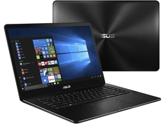 Ноутбук ASUS Zenbook Pro Ultra HD UX550VD-E3244T 90NB0ET2-M04410 Black (Intel Core i7-7700HQ 2.8 GHz/16384Mb/512Gb SSD/nVidia GeForce GTX 1050 4096Mb/Wi-Fi/Bluetooth/Cam/15.6/3840x2160/Windows 10 64-bit)
