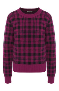 Шерстяной пуловер с круглым вырезом Dries Van Noten