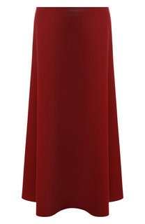 Юбка-миди из смеси шерсти и кашемира BOSS