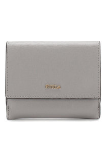 Кожаное портмоне с логотипом бренда Furla