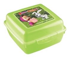 Котнейнер для бутербродов Пластишка Маша и Медведь, 1шт.