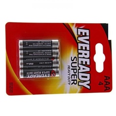 Батарейки Eveready Super Heavy Duty AAA, 1шт.