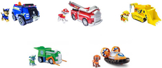 Игровой набор Paw Patrol Игрушка Paw Patrol Машинка спасателя и щенок, 1шт.