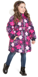 Пальто для девочки Barkito W18G3006P, 1шт.