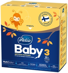 Молочная смесь Valio Valio Baby 3 (c 12 месяцев) 350 г, 1шт.
