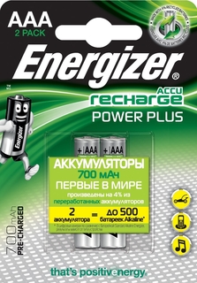 Батарейки Energizer Recharge, 1шт.