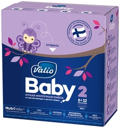 Молочная смесь Valio Valio Baby 2 (c 6 до 12 месяцев) 350 г, 1шт.