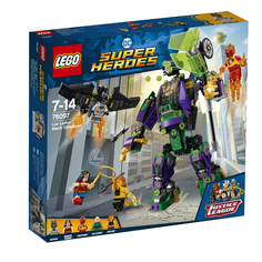 Конструктор LEGO Super Heroes 76097 Сражение с роботом Лекса Лютора, 1шт.