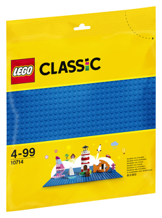 Конструктор LEGO Classic 10714 Синяя базовая пластина, 1шт.