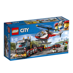 Конструктор LEGO City Great Vehicles 60183 Перевозчик вертолета, 1шт.