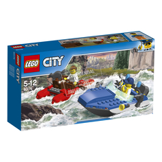 Конструктор LEGO City Police 60176 Погоня по горной реке, 1шт.