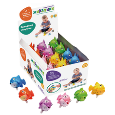 Детские игрушки для ванной Жирафики Рыбки пятнистые, 1шт.