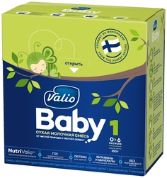 Молочная смесь Valio Valio Baby 1 (c 0 до 6 месяцев) 350 г, 1шт.