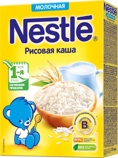 Каша Nestle Nestlé Молочная рисовая (с 4 месяцев) 220 г, 1шт.
