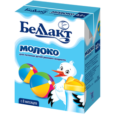 Молоко Беллакт Беллакт 3,2 % с 8 мес. 200 мл, 1шт.