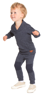 Джемпер для мальчика Barkito Мини-монстр темно-синий, 1шт.