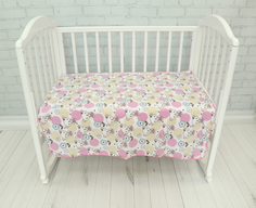 Покрывала, подушки, одеяла для малышей Споки Ноки Плед Споки Ноки «Мишки» флисовый 100х118 см розовый, 1шт.