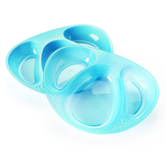 Tommee Tippee Набор тарелочек Tommee Tippee голубой, 1шт.